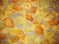 Evde Fırında Cips Yapımı